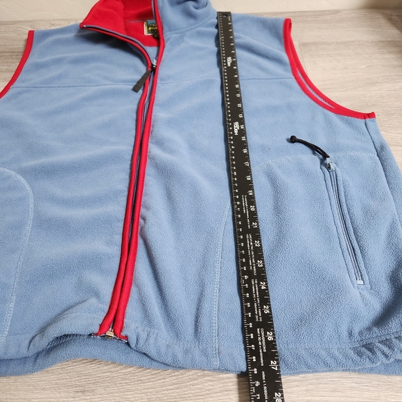 Roundy Ridge Blue Vest Size XL Full Zip Adjustable Side Pockets Outdoor Activity - Picture 5 of 9